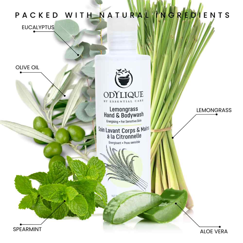 Gel Douche et Mains à la Citronnelle Bio