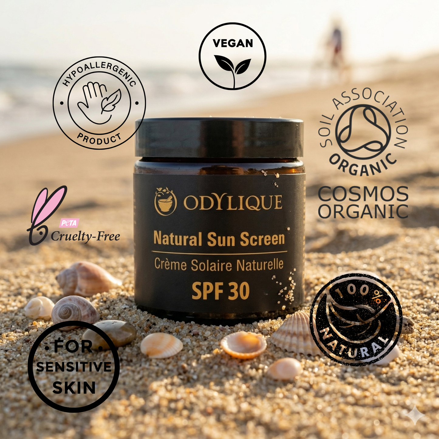 Crème Solaire Naturelle SPF 30