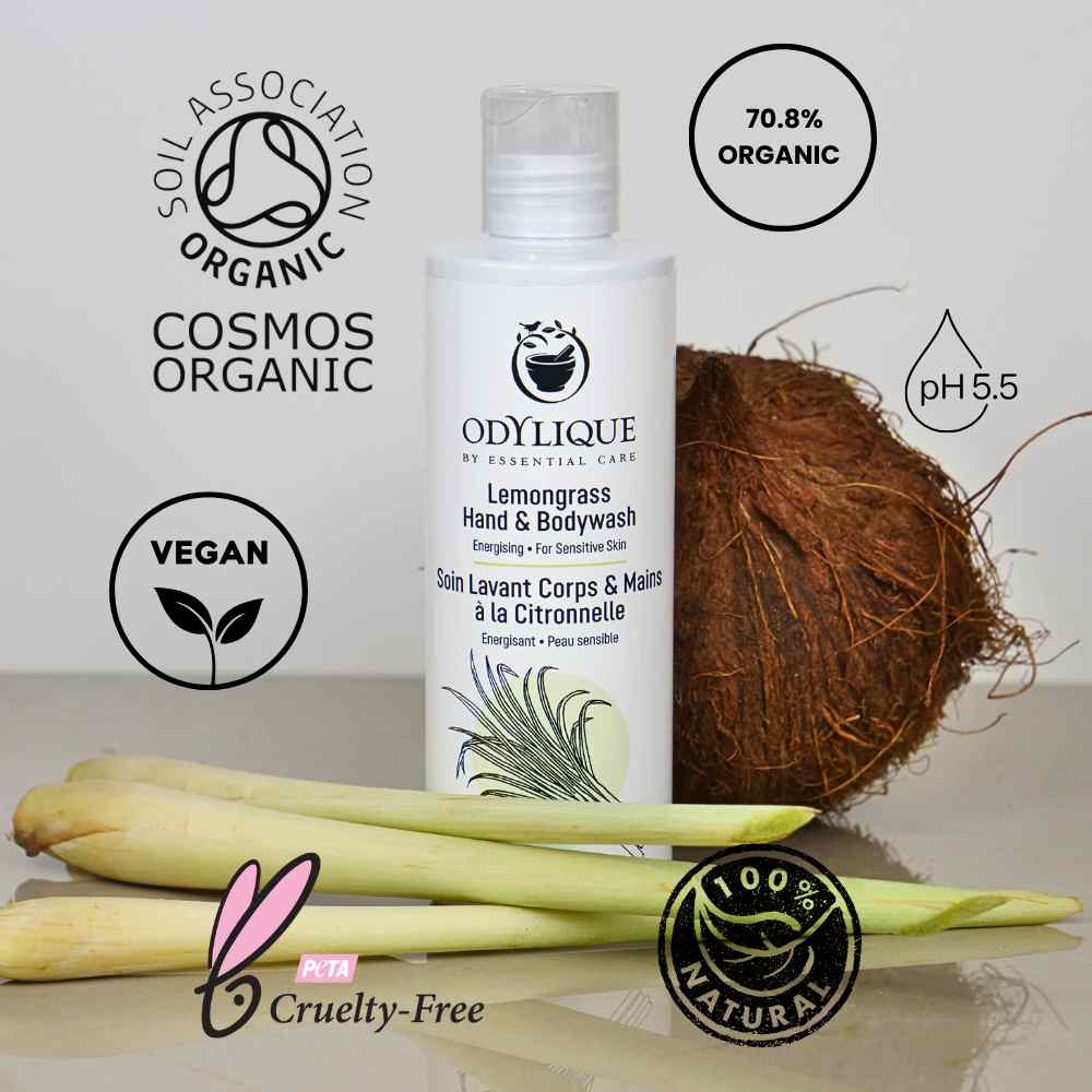 Gel Douche et Mains à la Citronnelle Bio