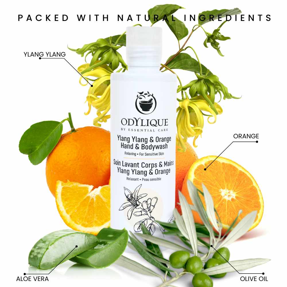 Gel Douche et Mains Ylang-Ylang & Orange Bio