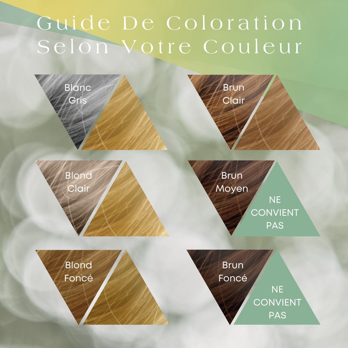 Coloration Végétale Blond Doré – Soin Naturel Sans PPD